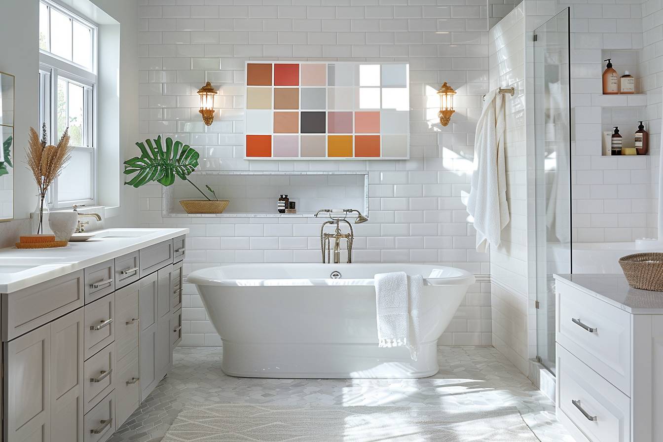 Comment choisir la peinture idéale pour votre salle de bain