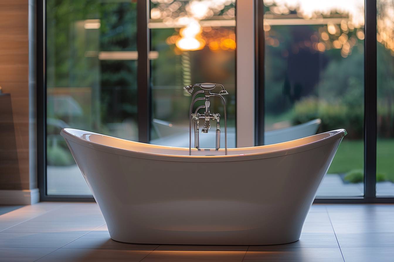 Guide complet pour choisir et installer une baignoire îlot